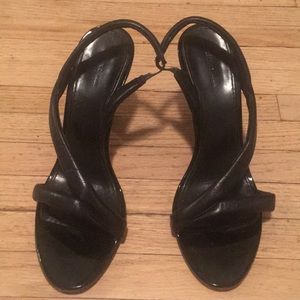 Celine leather kitten heels